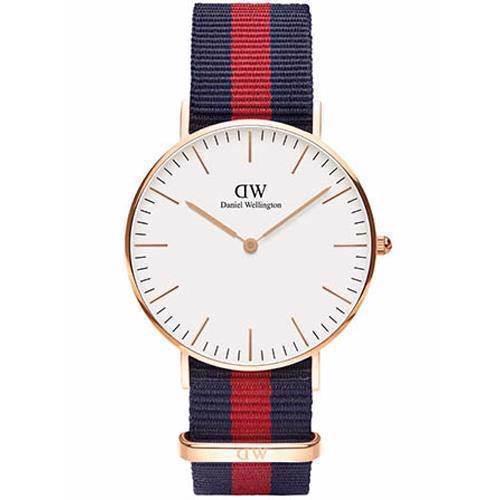 Image of rosa forgyldt Classic Oxford quartz Dame ur fra Daniel Wellington